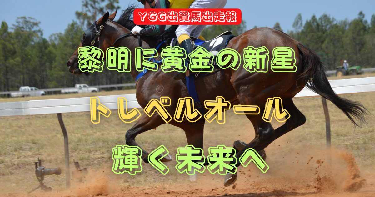 黎明に黄金の新星　トレベルオール　輝く未来へ